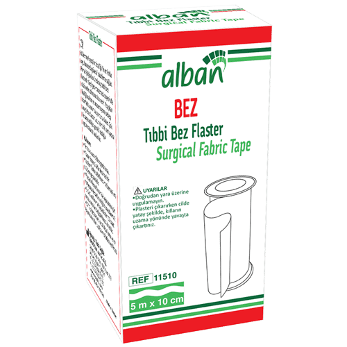 Alban Tıbbi Bez Flaster 5x10 Cm